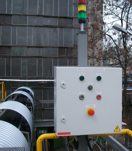 Przenośnik Taśmowy Łamany TPT